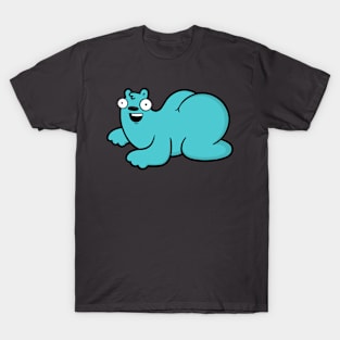 Booty Bear (Blue) T-Shirt